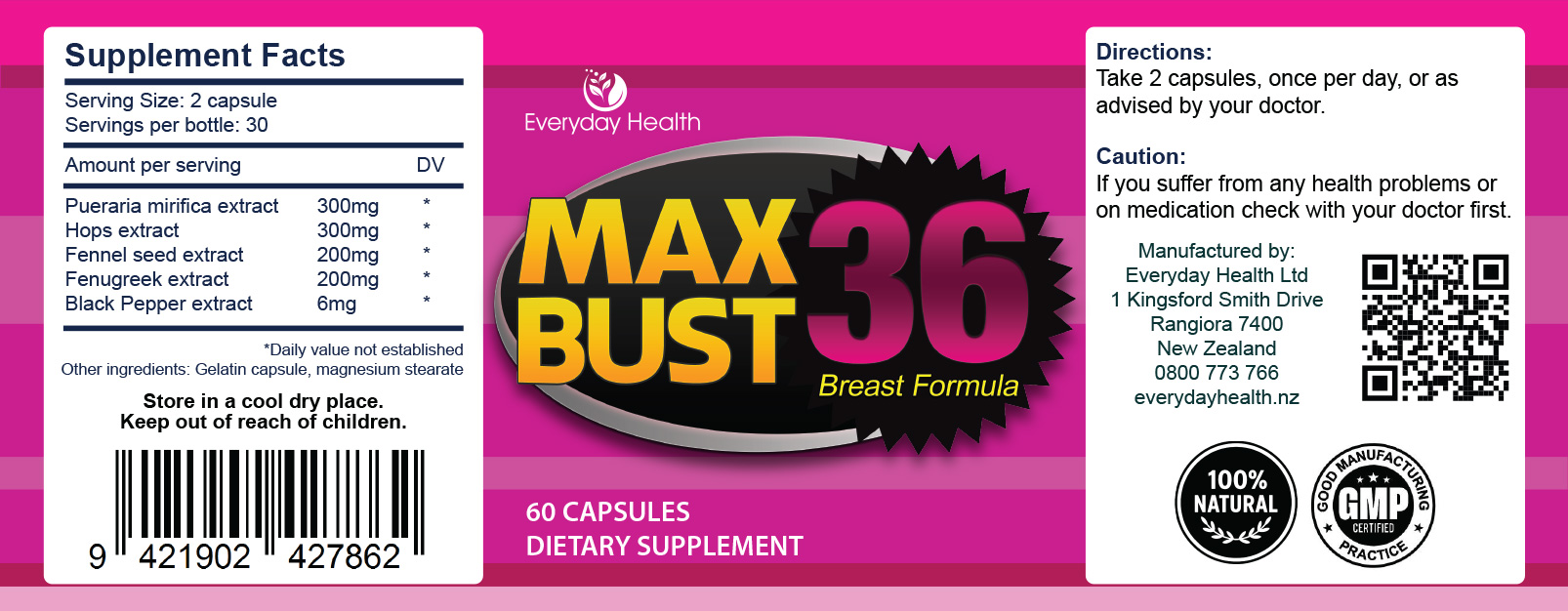 maxbust label