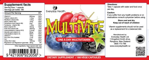 Multivite - Multivitamin - Image 2