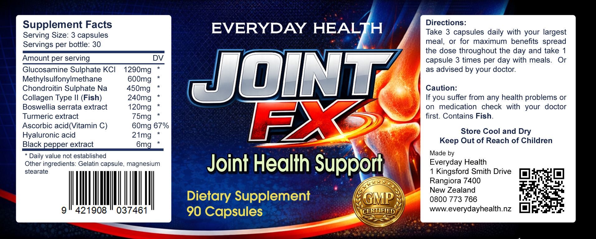Joint FX - 90 Capsules - Image 2